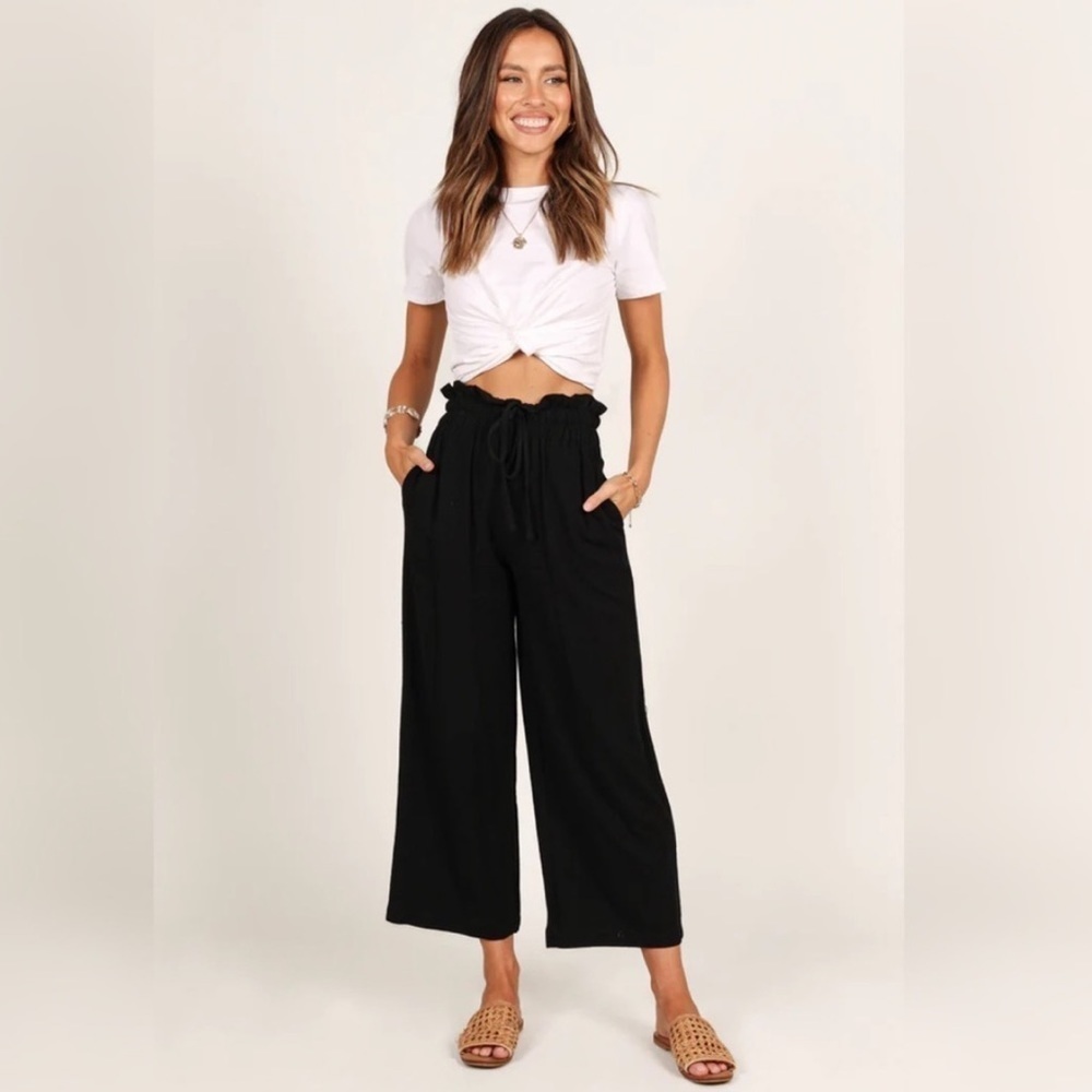 Petal & Pup Black Hawthorne Pants Size 2